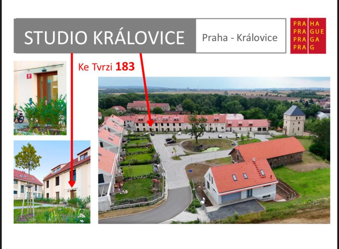 Studio Kralovice Apartment Praag Buitenkant foto